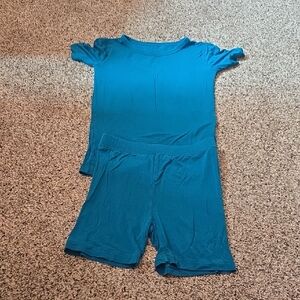 Little Sleepies Teal Pajama Set